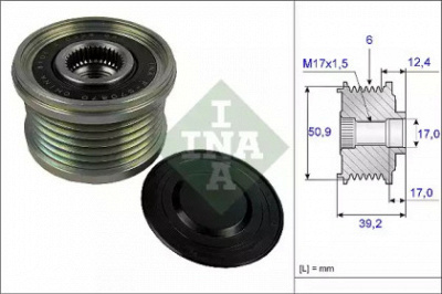 WILMINK GROUP wg1253814 -  Механизм свободного хода генератора